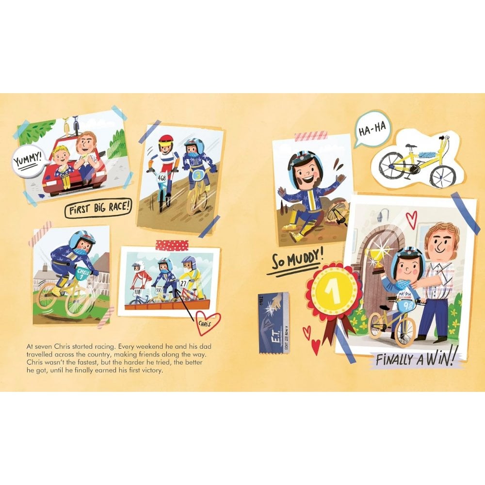 LITTLE PEOPLE BIG DREAMS BOOK - CHRIS HOY (4-7 YEARS)
