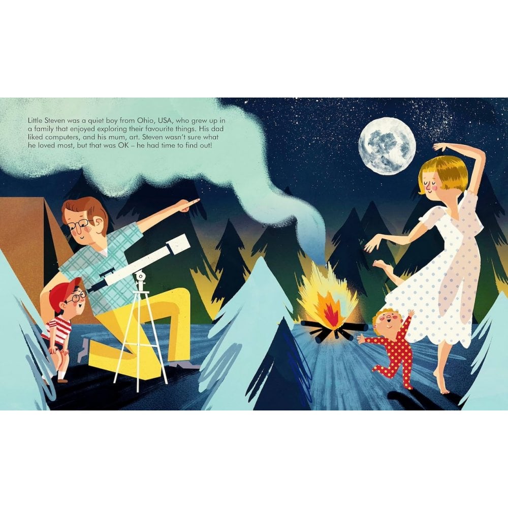 LITTLE PEOPLE BIG DREAMS BOOK - STEVEN SPIELBERG (4-7 YEARS)