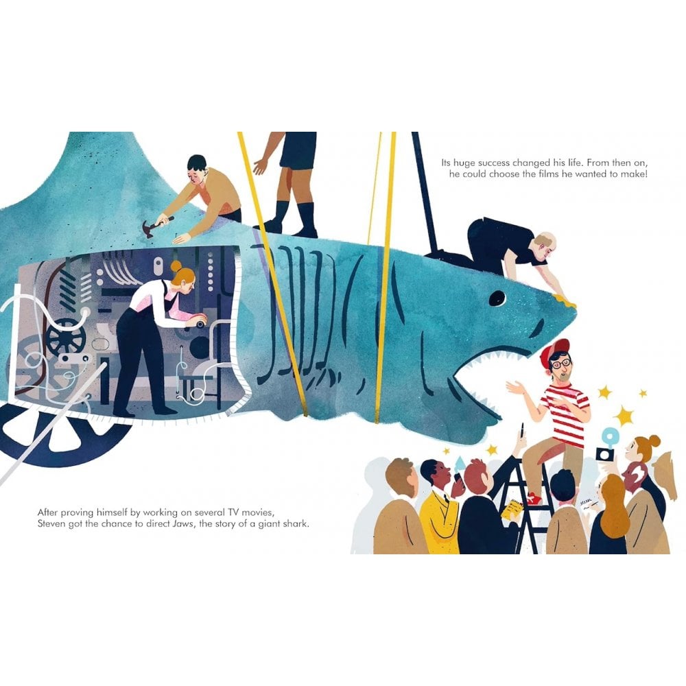 LITTLE PEOPLE BIG DREAMS BOOK - STEVEN SPIELBERG (4-7 YEARS)