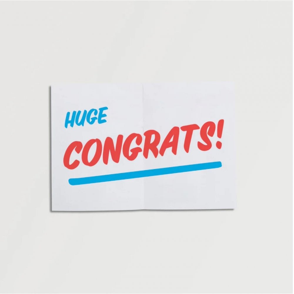 REALLY HUGE CONGRATS GREETING GRAM