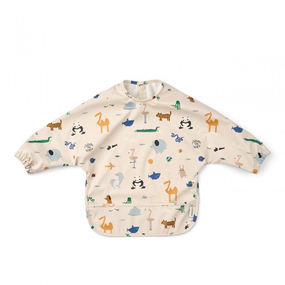 MERLE PRINTED CAPE BIB