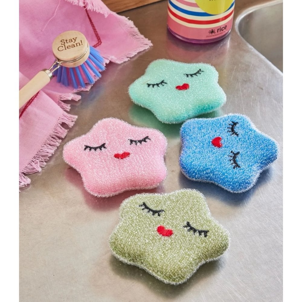 STAR SHAPED KITCHEN SPONGES