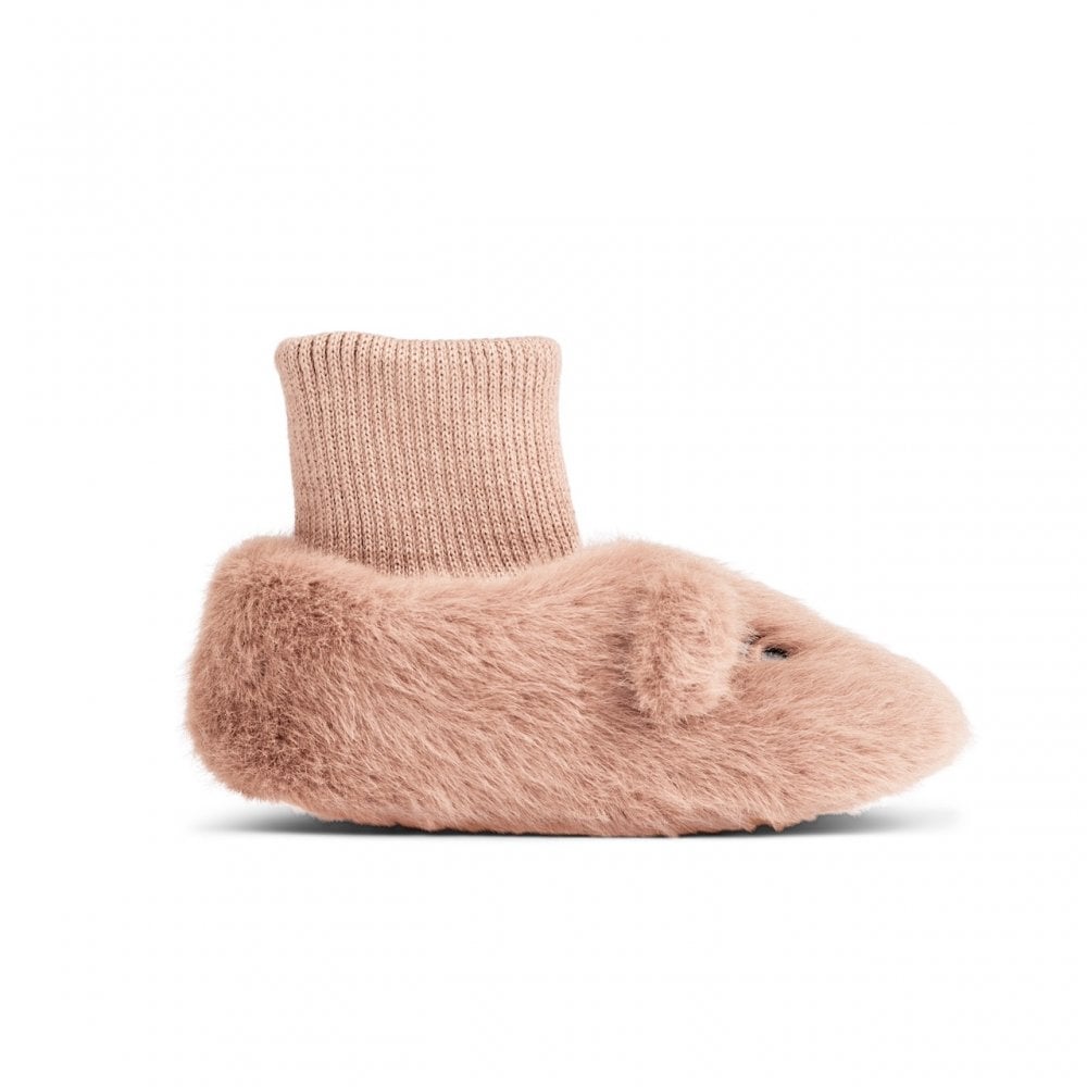 BETH BEAR BLUSH SLIPPERS - PALE TUSCANY