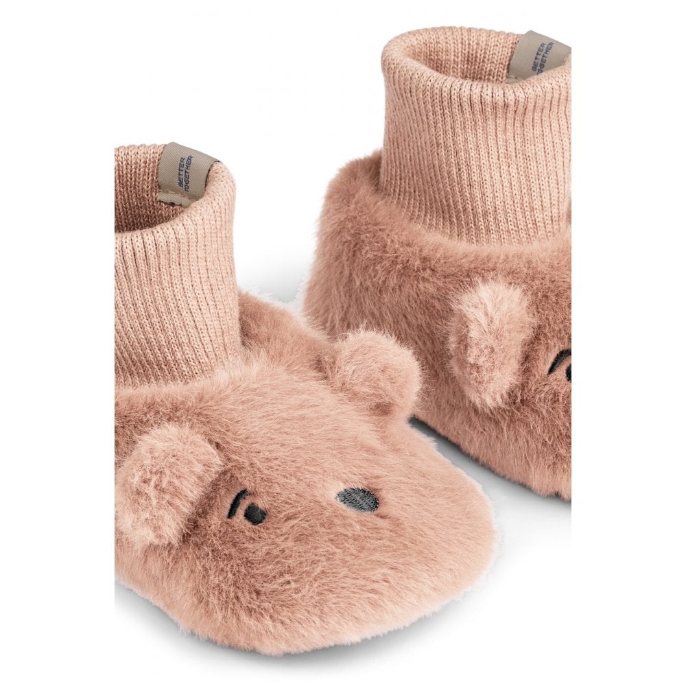 BETH BEAR BLUSH SLIPPERS - PALE TUSCANY