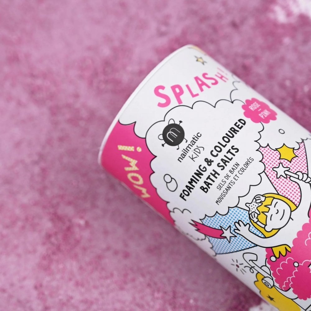FOAMING BATH SALTS - PINK
