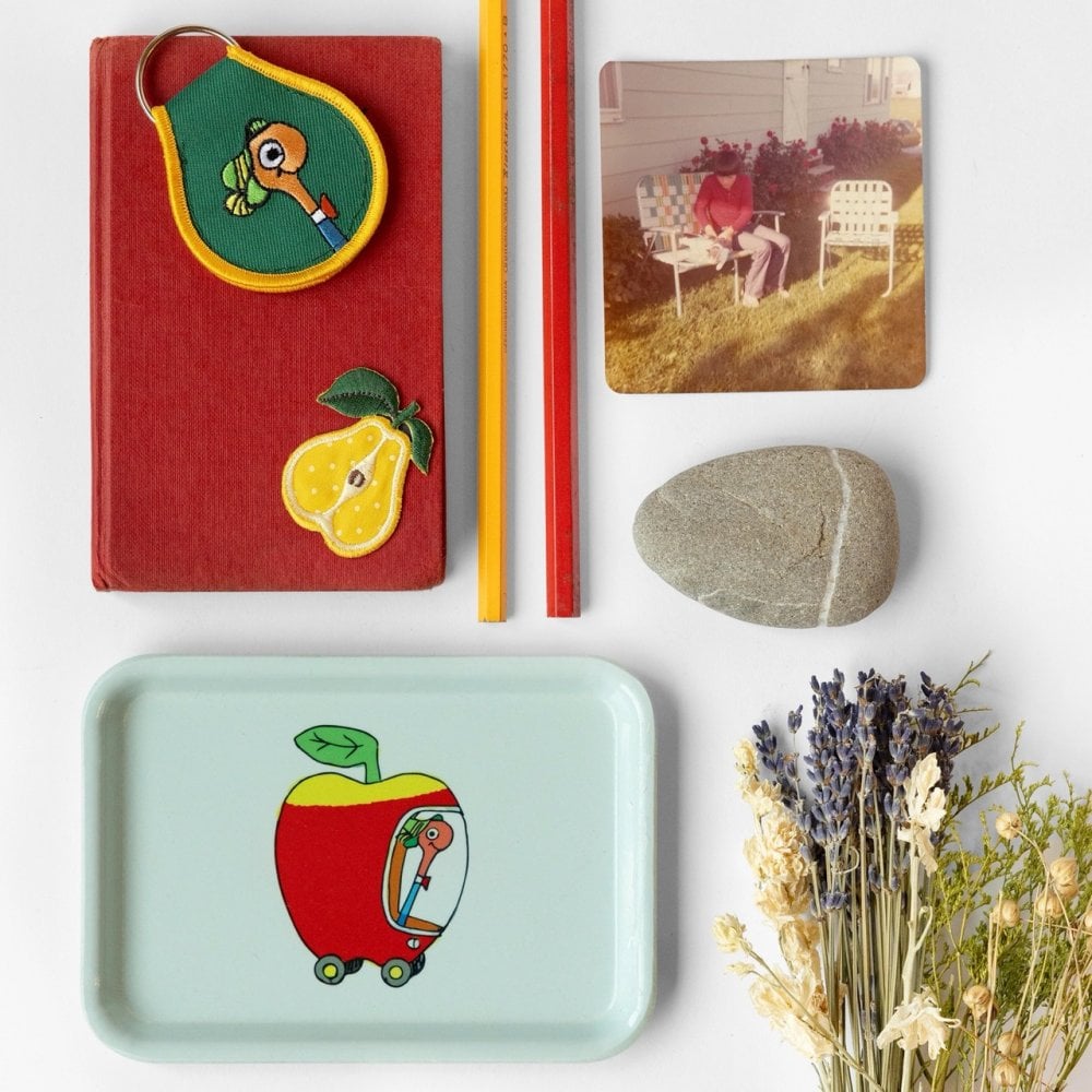 APPLE CAR VINTAGE  MINI TRAY