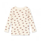 MINNIE BLOUSE - BOW ROUGE
