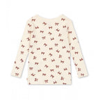 MINNIE BLOUSE - BOW ROUGE