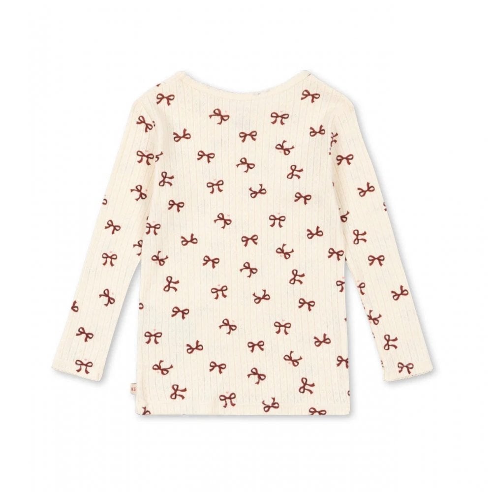 MINNIE BLOUSE - BOW ROUGE