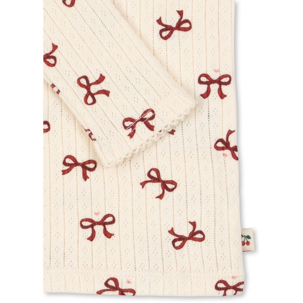 MINNIE BLOUSE - BOW ROUGE