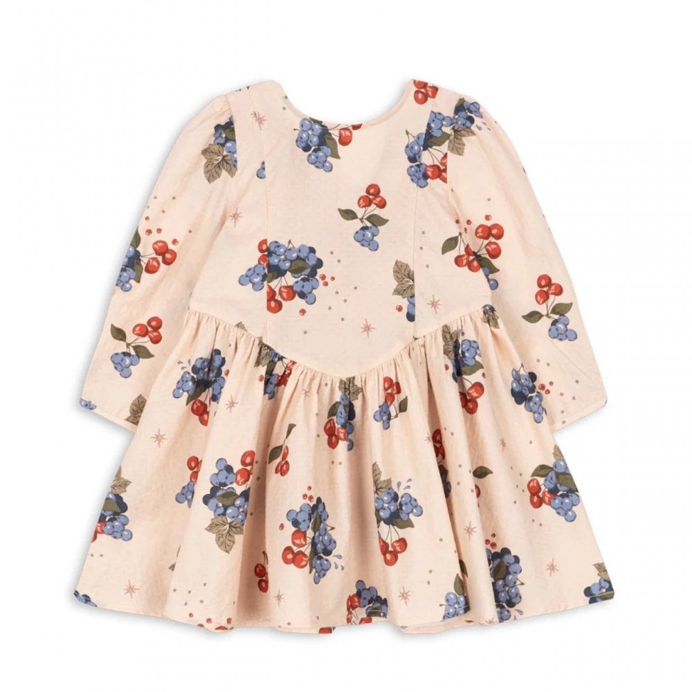 AVI LONG SLEEVE BOW DRESS - CREMONA