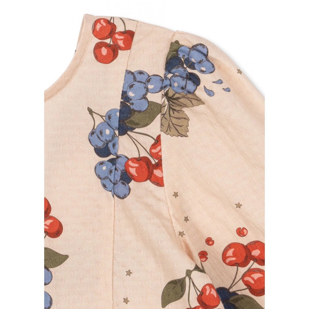 AVI LONG SLEEVE BOW DRESS - CREMONA