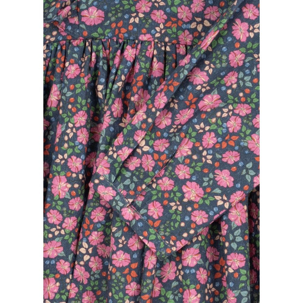CIANNA LONG SLEEVE BOW DRESS - KYOTO