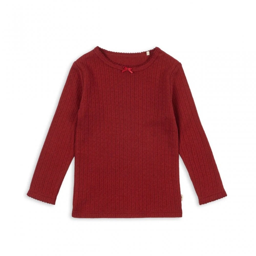 MINNIE BLOUSE - RED DAHLIA