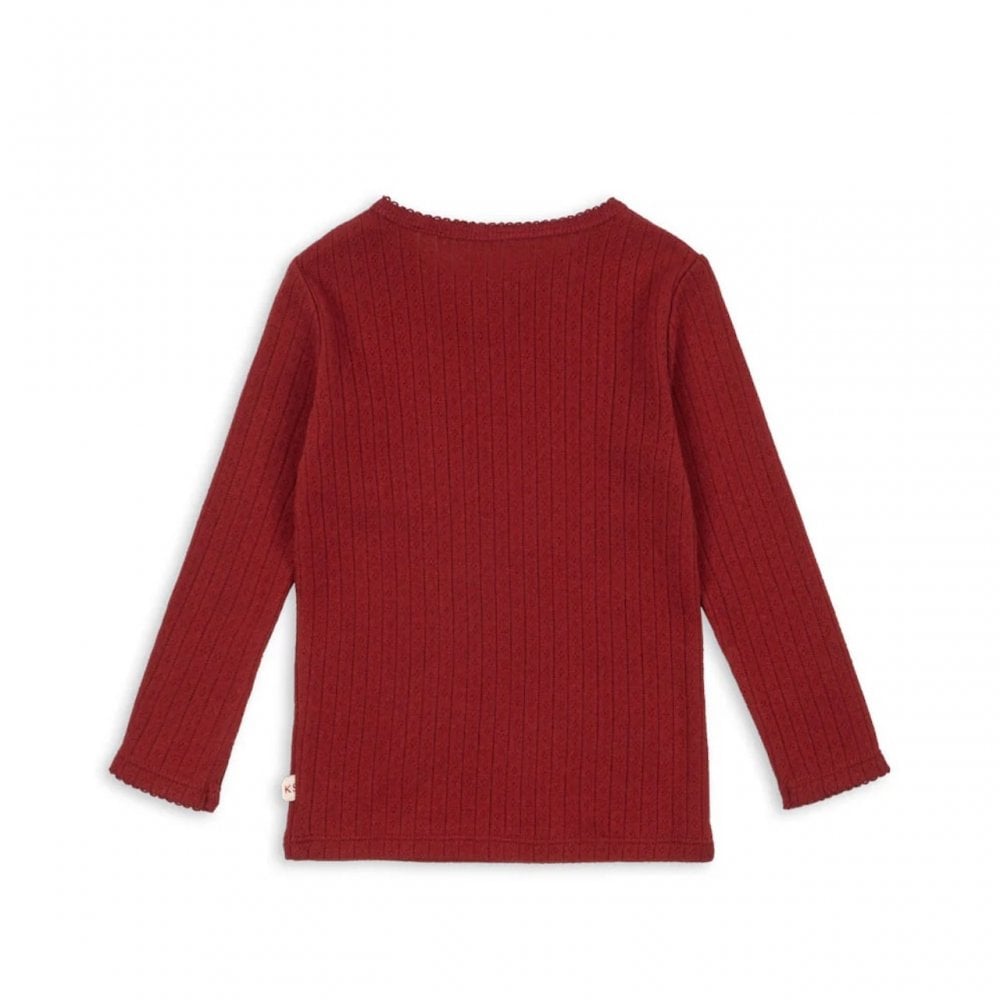 MINNIE BLOUSE - RED DAHLIA