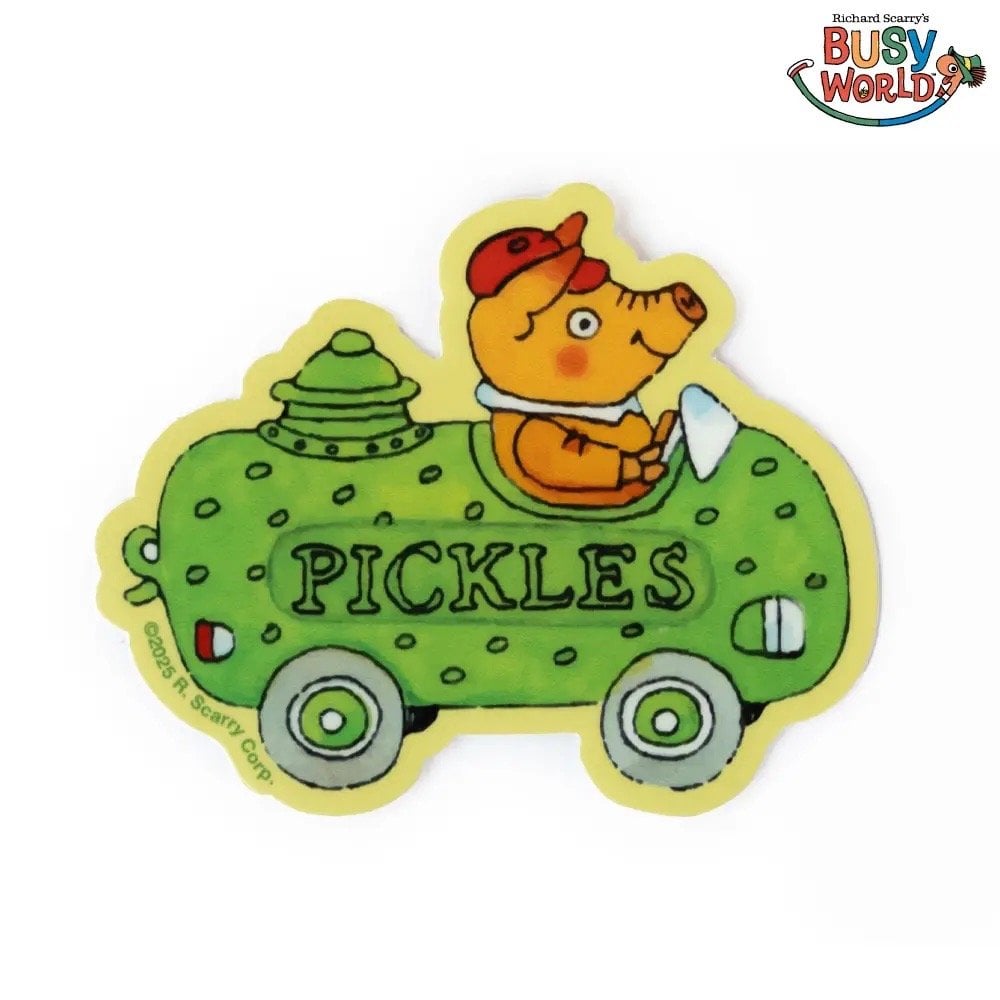 PICKLE CAR STICKER