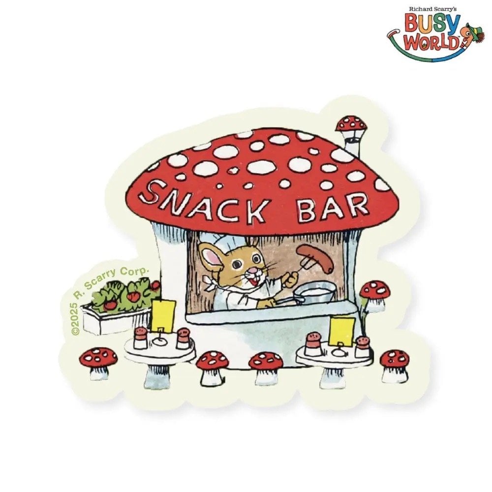 SNACK BAR STICKER