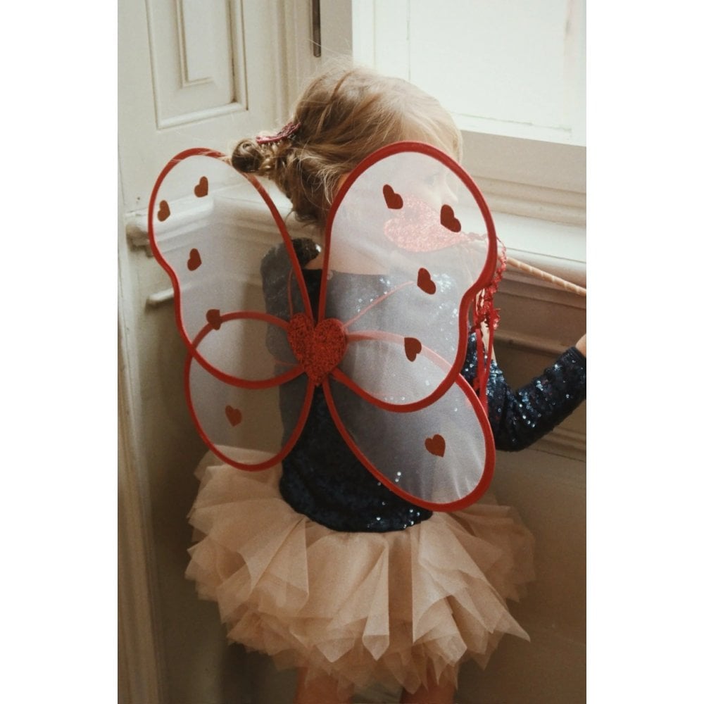 FAIRY WINGS + WAND SET - HEART