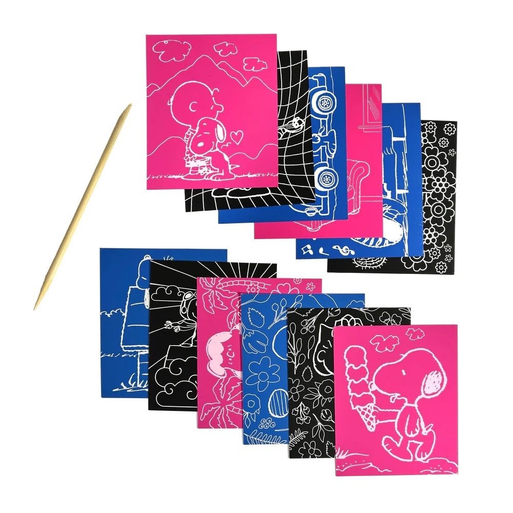 OOLY x PEANUTS SCRATCH ART KIT (6 YEARS+)