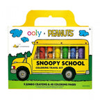 OOLY x PEANUTS SNOOPY SCHOOL COLOURING TRAVEL KIT (3 YEARS+)
