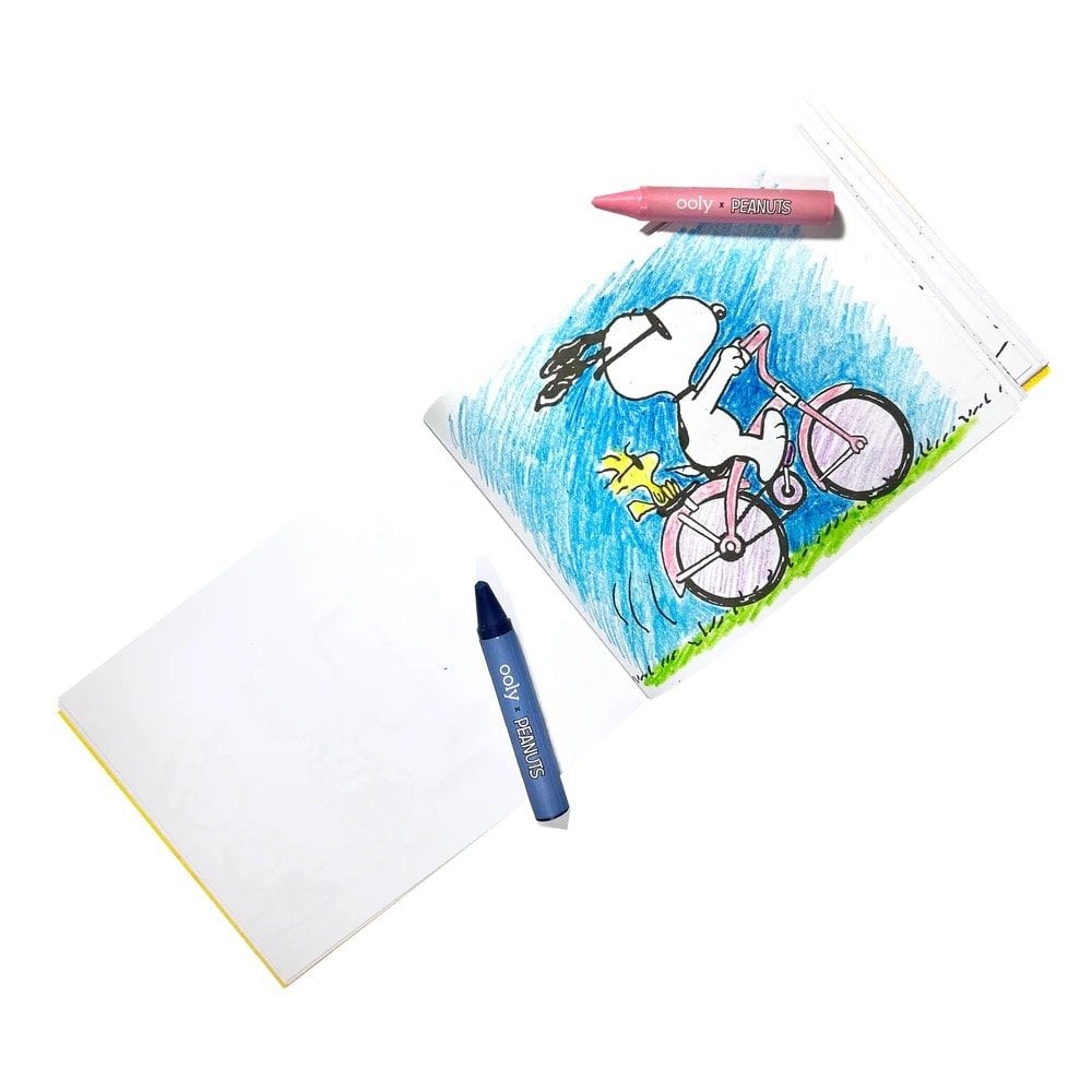 OOLY x PEANUTS SNOOPY SCHOOL COLOURING TRAVEL KIT (3 YEARS+)