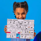 OOLY x PEANUTS ART SUPPLIES - COLOUR YOUR OWN CASE (3 YEARS+)