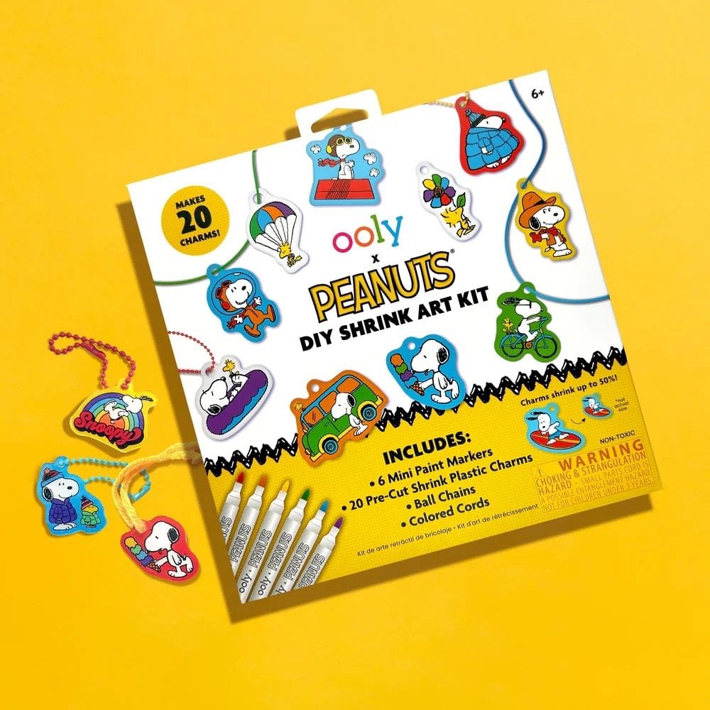 OOLY x PEANUTS DIY SHRINK ART KIT (6 YEARS+)