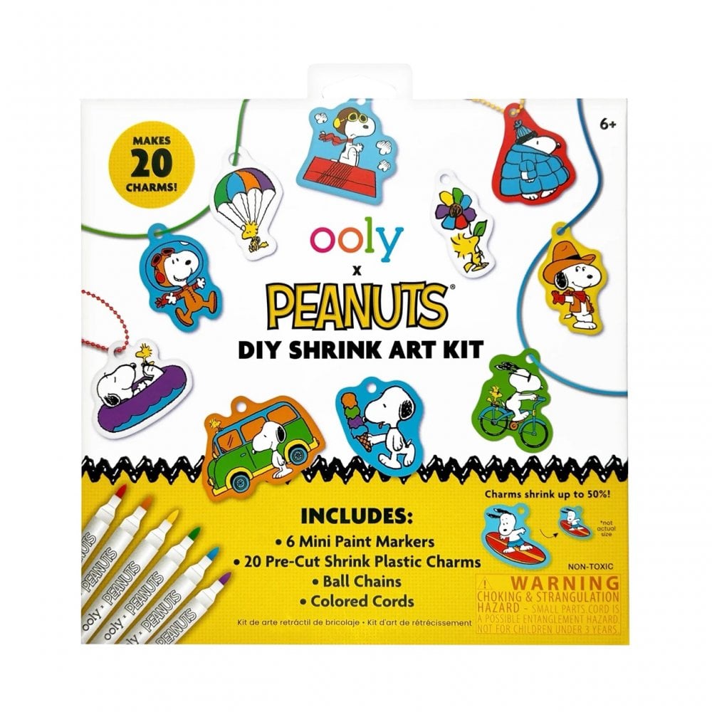 OOLY x PEANUTS DIY SHRINK ART KIT (6 YEARS+)