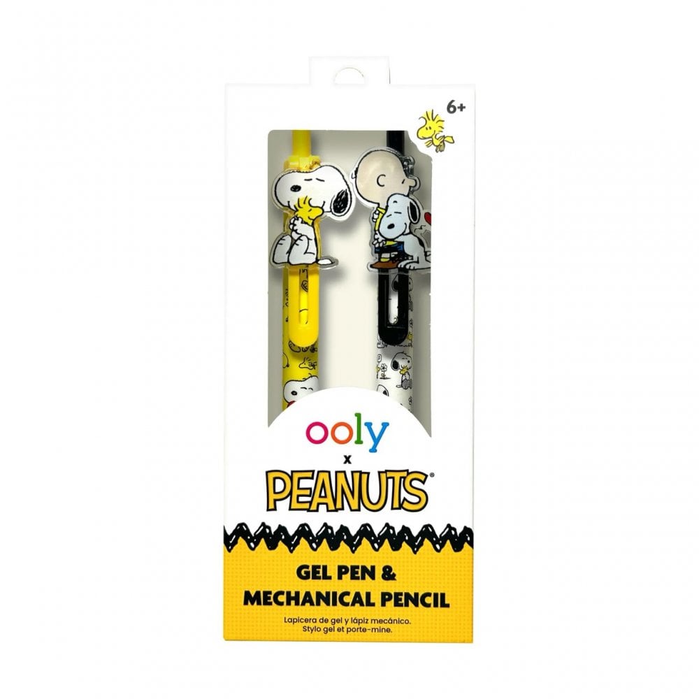 OOLY x PEANUTS GEL PEN AND MECHANICAL PENCIL (6 YEARS+)