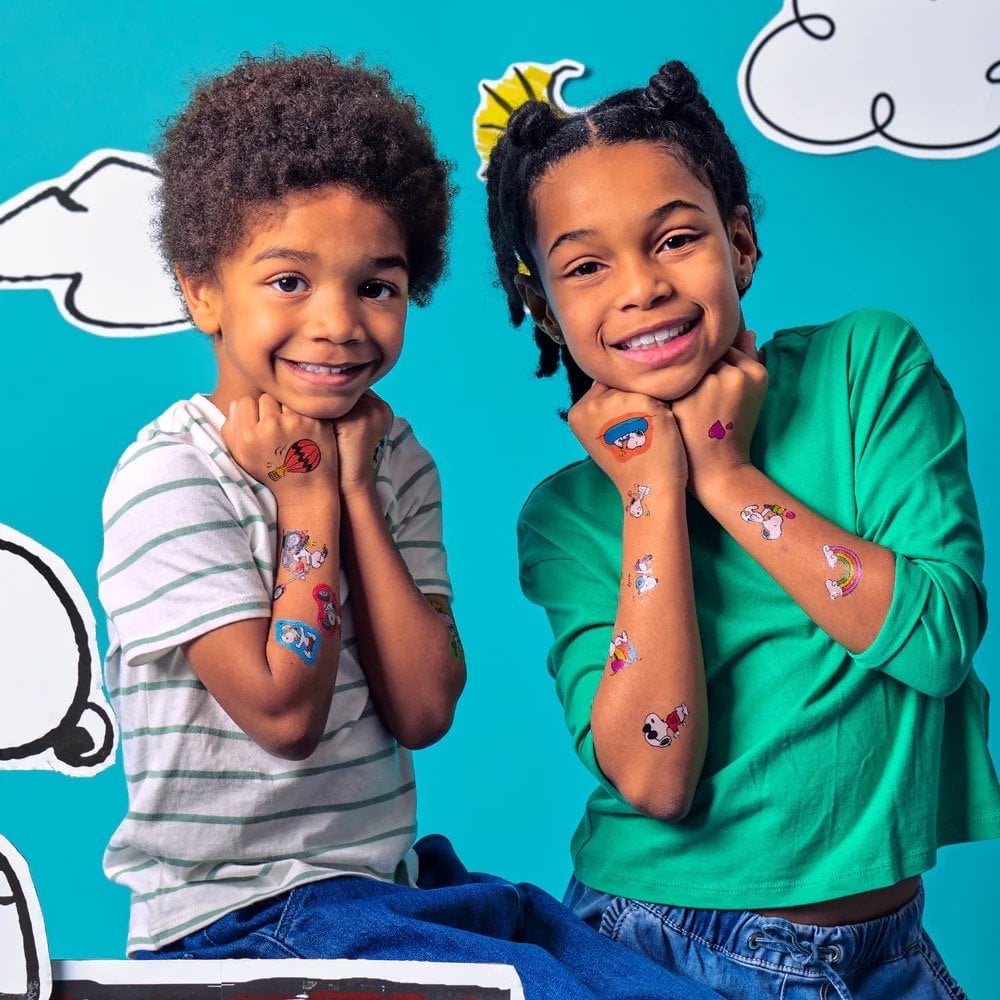 OOLY + PEANUTS TEMPORARY TATTOOS (3 YEARS+)