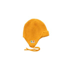 KNITTED BABY HAT - YELLOW