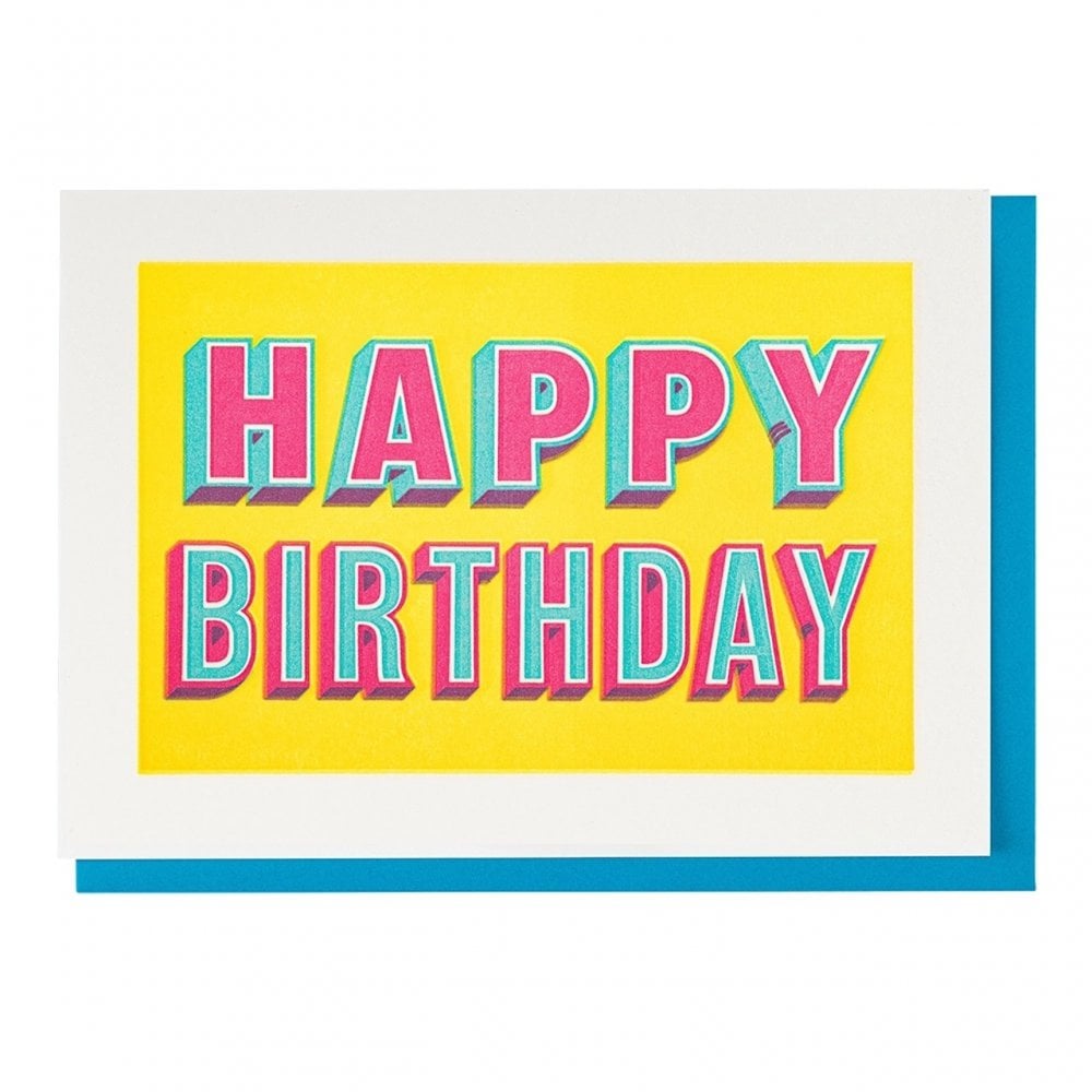 HAPPY BIRTHDAY CARD