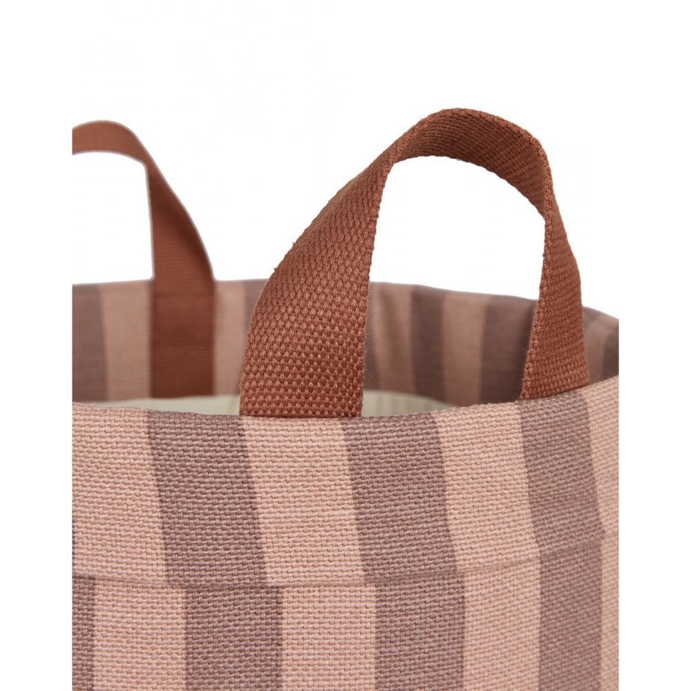 LARGE ROUND STORAGE BASKET