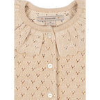 SPARKLE KNIT CARDIGAN - BUTTERCREAM