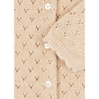 SPARKLE KNIT CARDIGAN - BUTTERCREAM