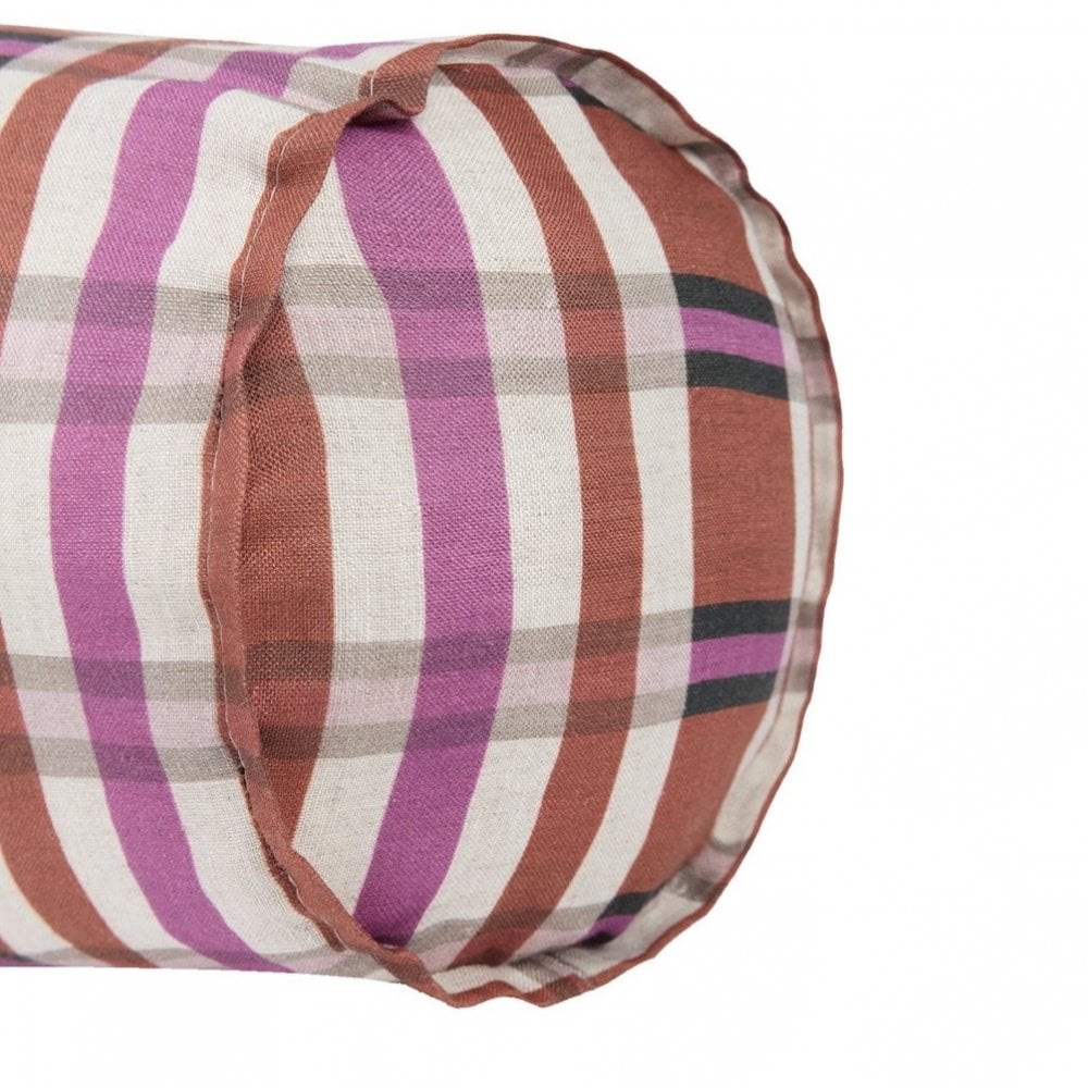 CLIFF CYLINDER LINEN CUSHION