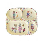 MELAMINE DINNER GIFT SET - NATHALIE LÉTÉ PRINT CREAM