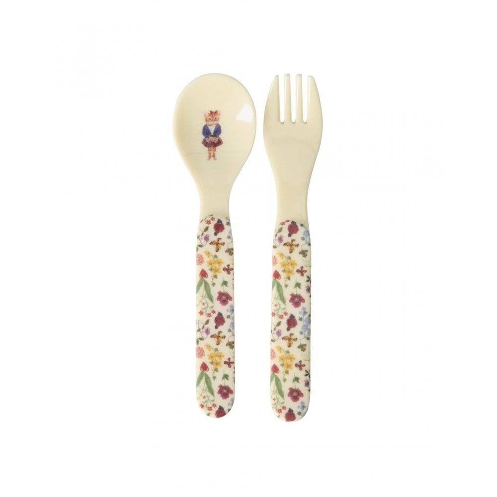 MELAMINE DINNER GIFT SET - NATHALIE LÉTÉ PRINT CREAM