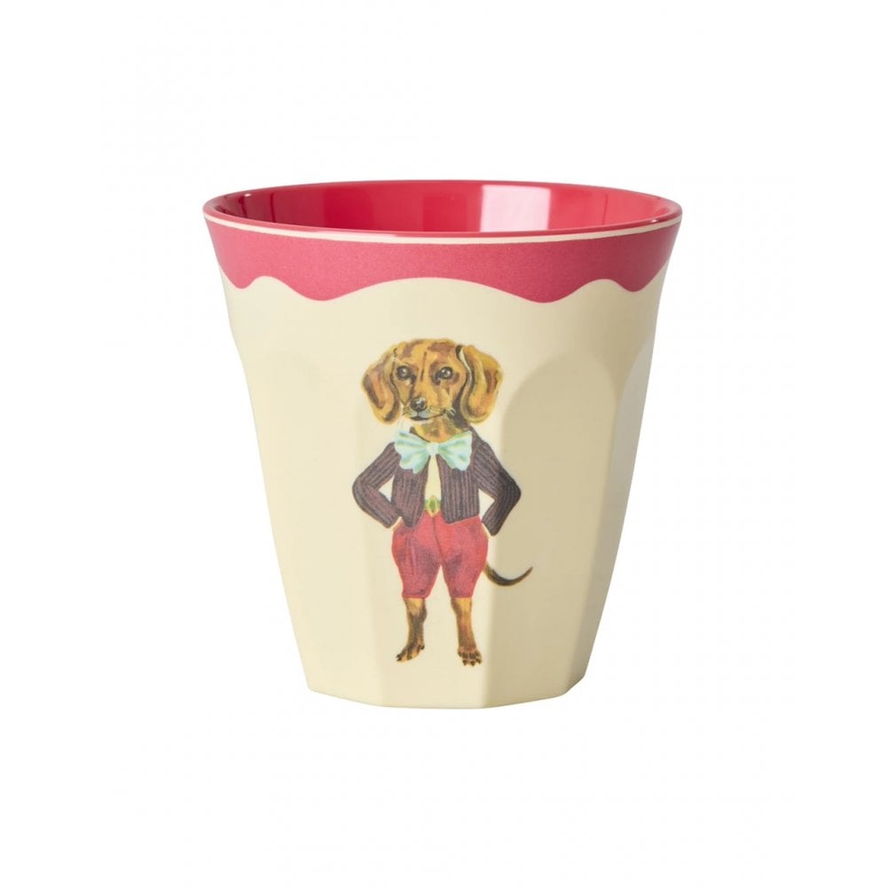 MELAMINE MEDIUM CUP - RED - NATHALIE LÉTÉ