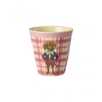 6 MELAMINE SMALL CUP SET - NATHALIE LÉTÉ PRINT PLAID