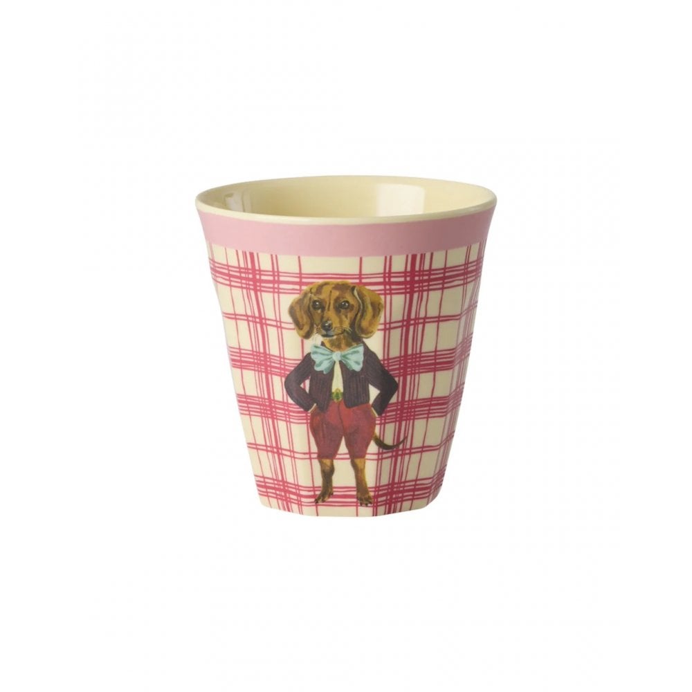 6 MELAMINE SMALL CUP SET - NATHALIE LÉTÉ PRINT PLAID