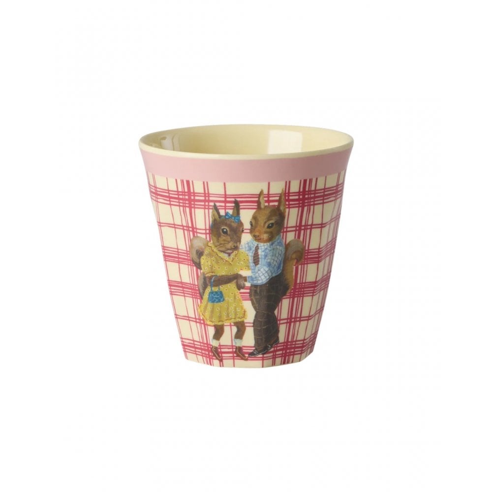 6 MELAMINE SMALL CUP SET - NATHALIE LÉTÉ PRINT PLAID