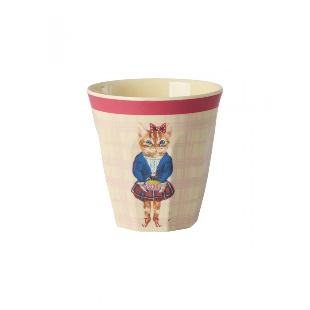 6 MELAMINE SMALL CUP SET - NATHALIE LÉTÉ PRINT PLAID