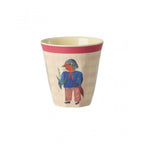 6 MELAMINE SMALL CUP SET - NATHALIE LÉTÉ PRINT PLAID