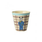 6 MELAMINE SMALL CUP SET - NATHALIE LÉTÉ PRINT PLAID