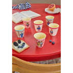 6 MELAMINE SMALL CUP SET - NATHALIE LÉTÉ PRINT PLAID