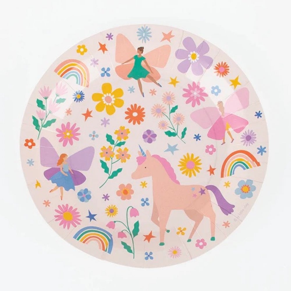 8 PLATES - MAGICAL UNICORN