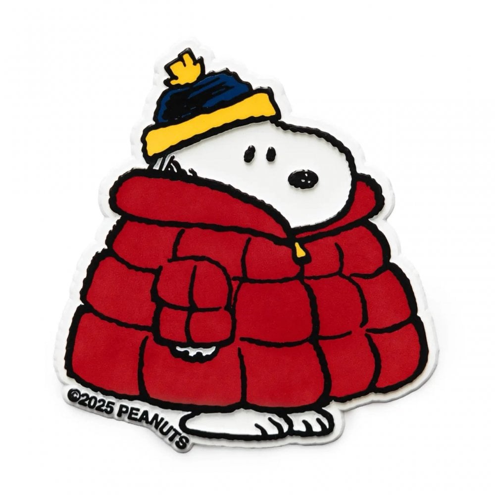 SNOOPY PUFFY COAT FRIDGE MAGNET