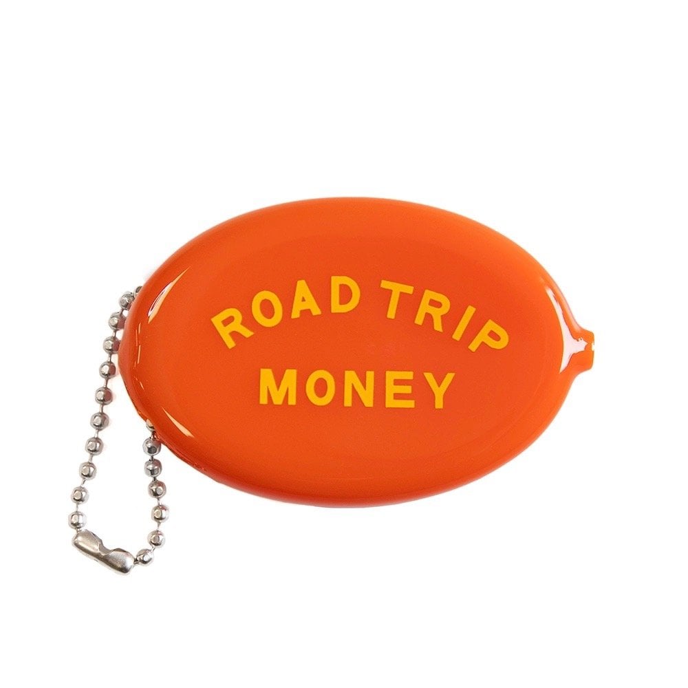 COIN POUCH KEY CHAIN - ROAD TRIP MONEY