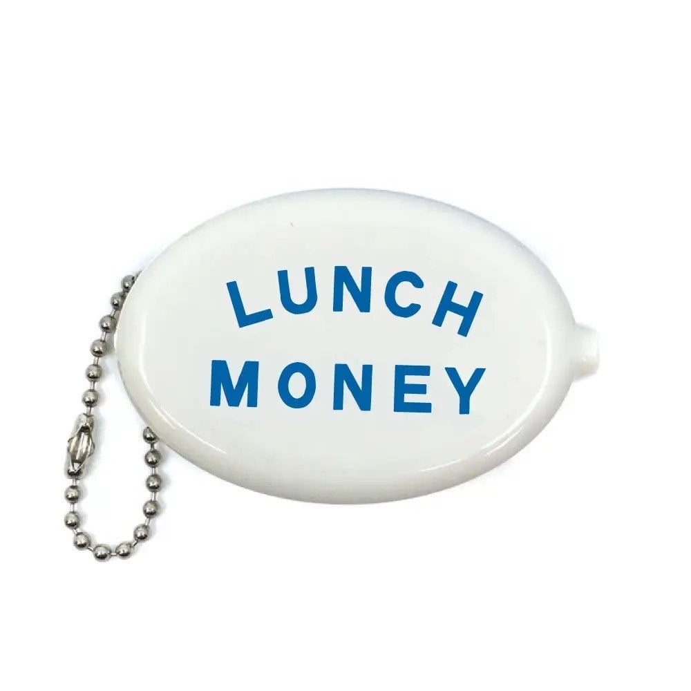 COIN POUCH KEY CHAIN - LUNCH MONEY
